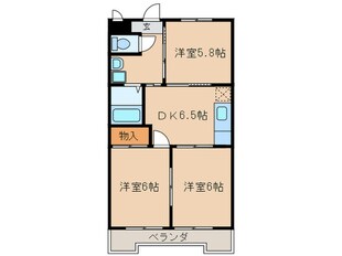 第五ヤマモトビルの物件間取画像